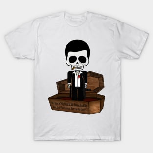 "Bone Idols" Casket No.15 - Scarskull T-Shirt